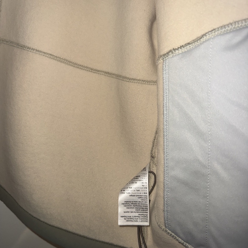 Outdoor Research Juneau Sherpa Fleece Bomber Jacket Tan Olive Green Womens M - Picture 11 of 14